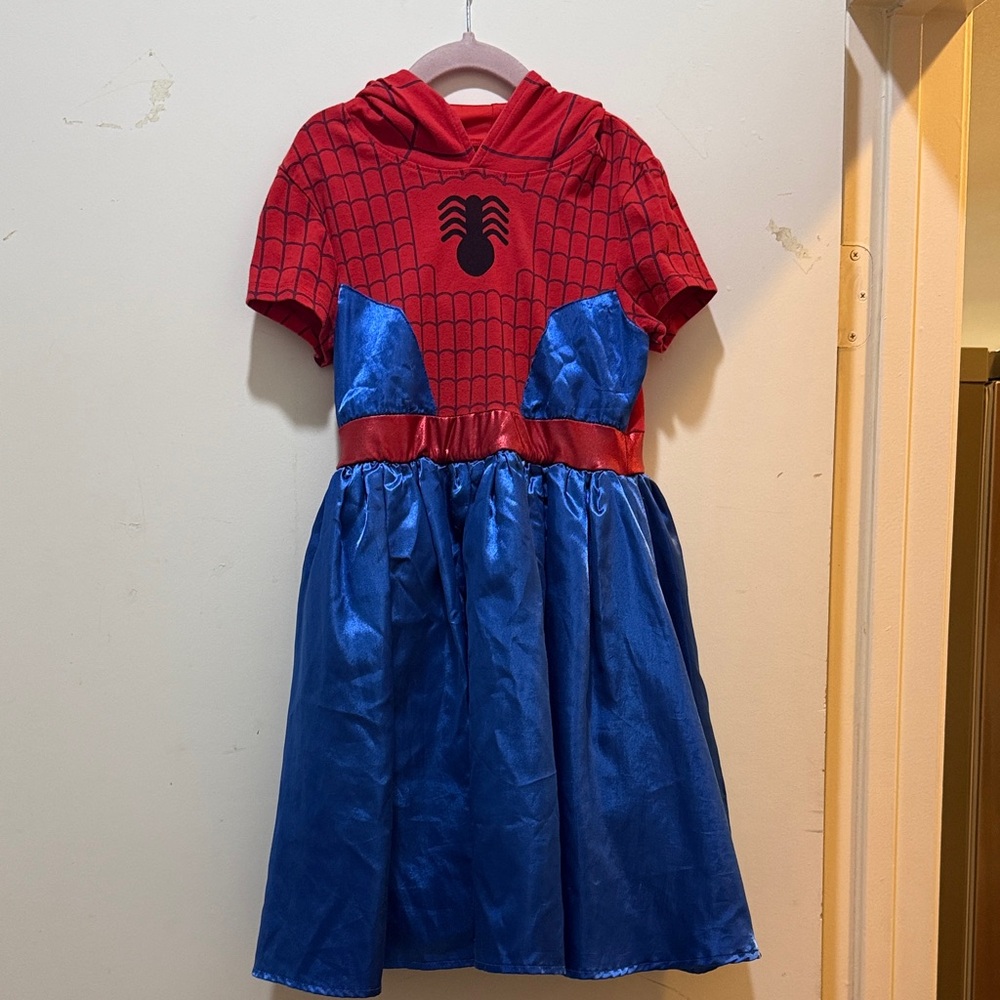 Marvel Red and Blue Superhero Dress Costume
